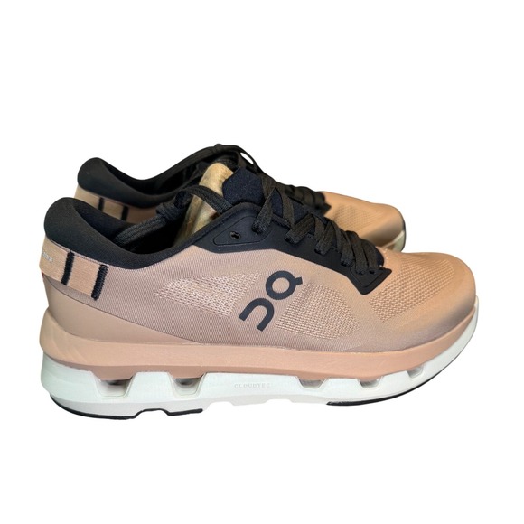 ON Cloudzone Women Rosebrown Black Running Shoes Sneakers Size 6 US 37 EU - Picture 11 of 13